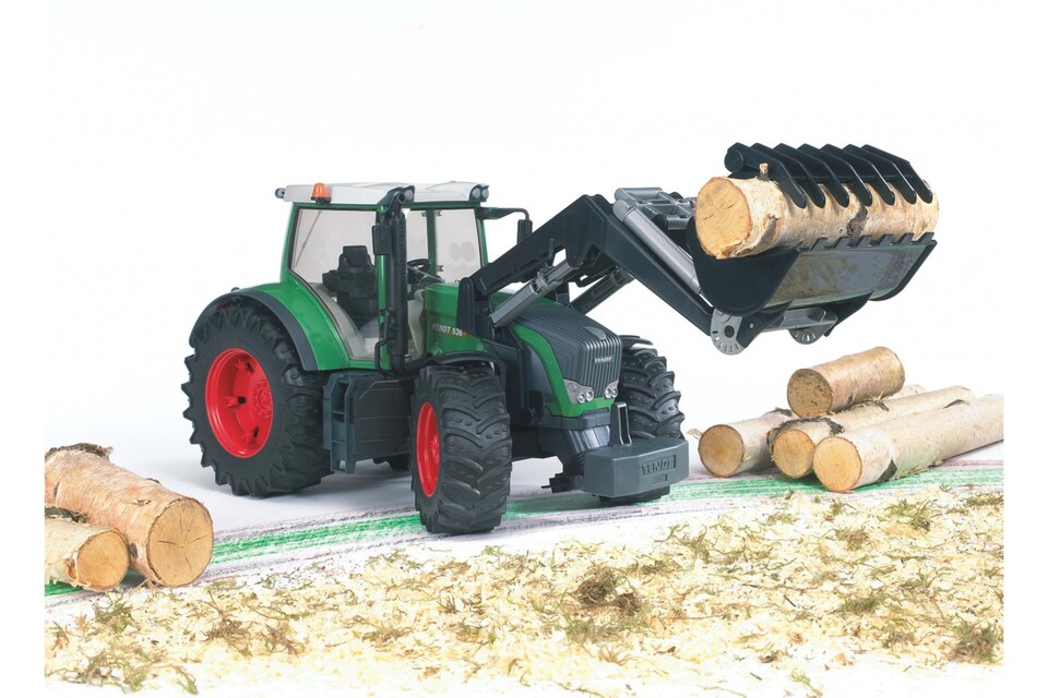 image 1 of Bruder Fendt 936 Vario with frontloader Construction Loader Model