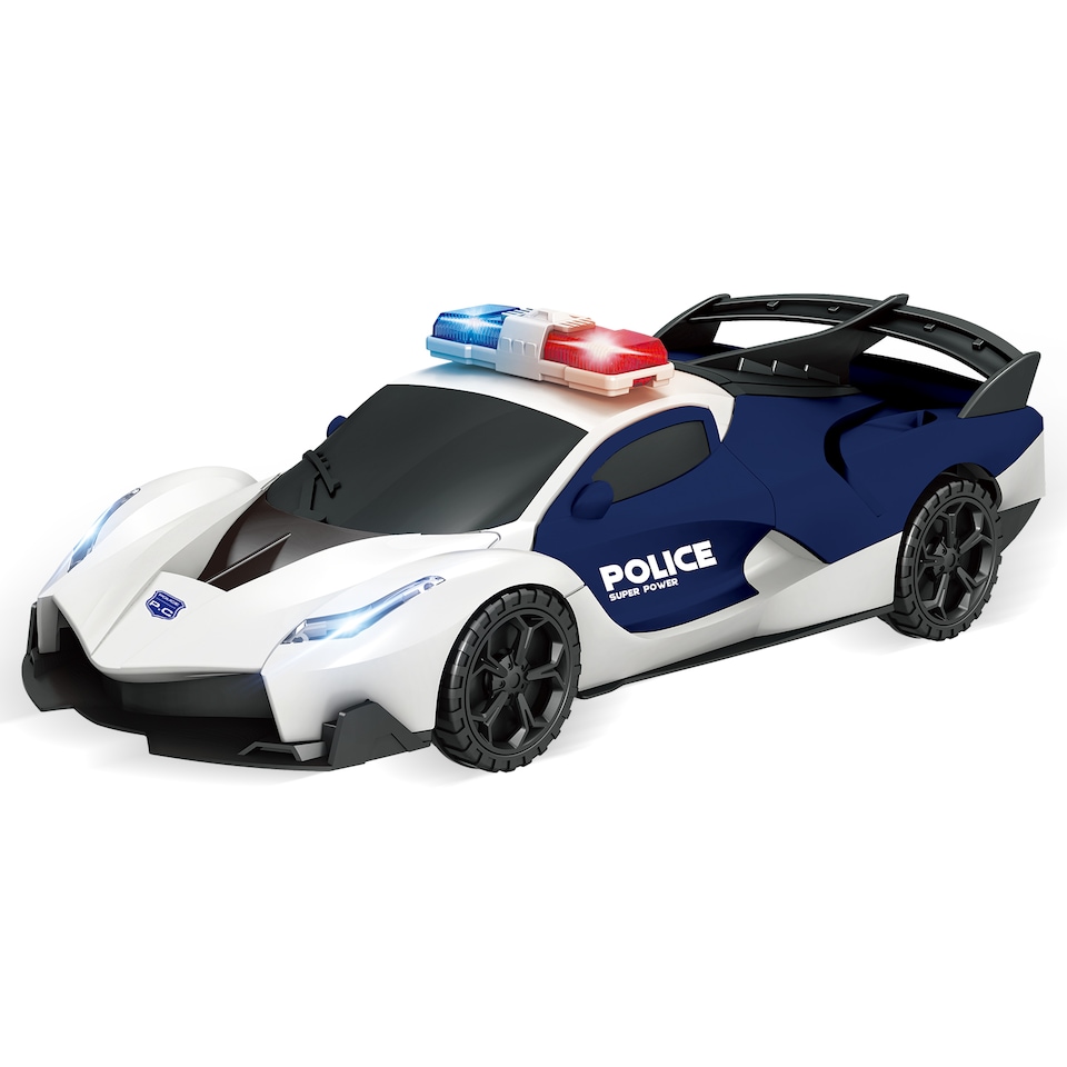 image 1 of Toy Police Car with Lights – Realistic Sound & Flashing Lights!