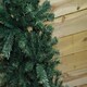 image 5 of 2.2m (7.5ft) Premier Plain Green Spruce Pine Slim Christmas Tree with Stand