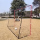image 7 of Rexco Football Goal Posts Net Soccer Practise Garden Training Black Red 3m x 2m x 1m