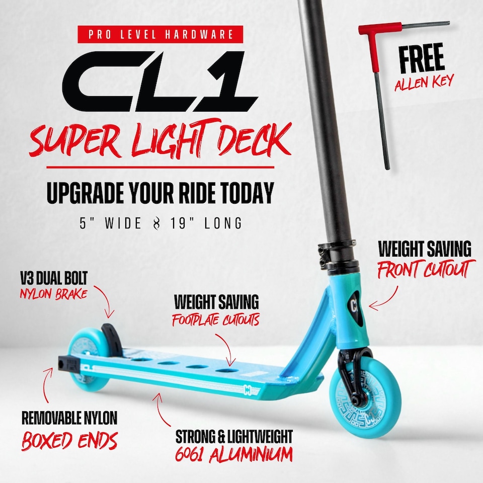 image 1 of CORE CL1 Complete Stunt Scooter - Turtlesent