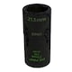 image 1 of 21mm x 21.5mm Wheel Hub Lug Nut Cap Flip Impact Socket Remover 1/2in Drive