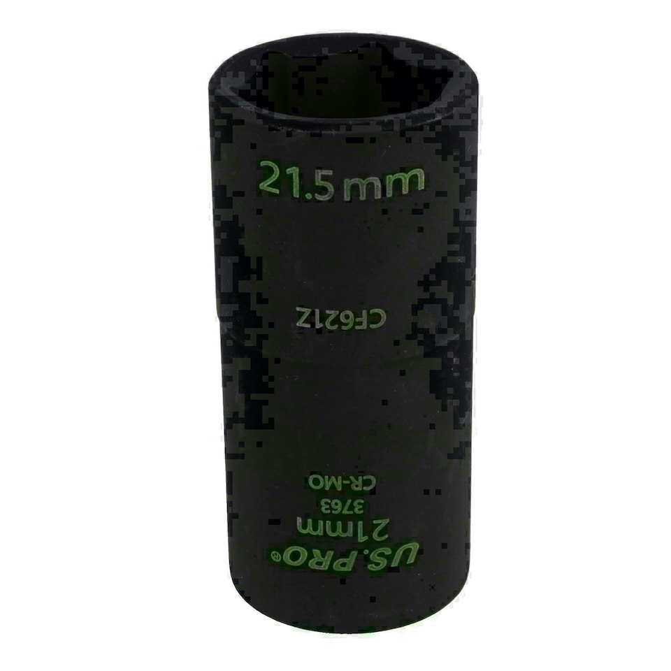 image 1 of 21mm x 21.5mm Wheel Hub Lug Nut Cap Flip Impact Socket Remover 1/2in Drive