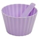 image 6 of 8pc Ice Cream Bowl & Spoon Set Party 4 Bowls & Spoons Dessert Cups Garden Summer | Multi | Multicoloured | 3 Sets ( 24 Pcs)