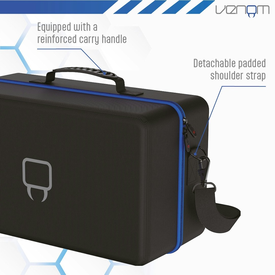 image 1 of Venom PS5 Console Carry Case for Slim & Pro Black