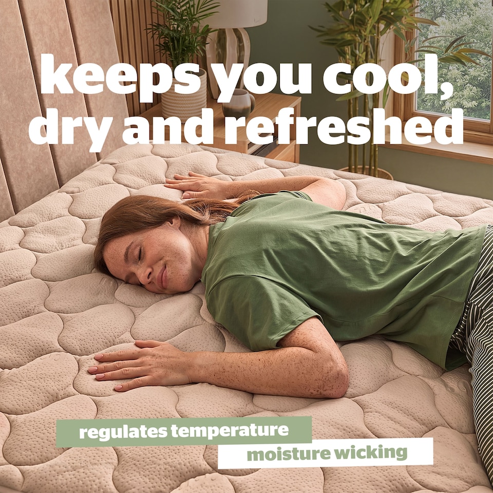 image 1 of Silentnight Bamboo Mattress Protector