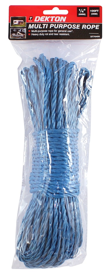 image 1 of Dekton Multi Purpose Line, 1/4'' 6mm X 100ft 30m Multipurpose Rope