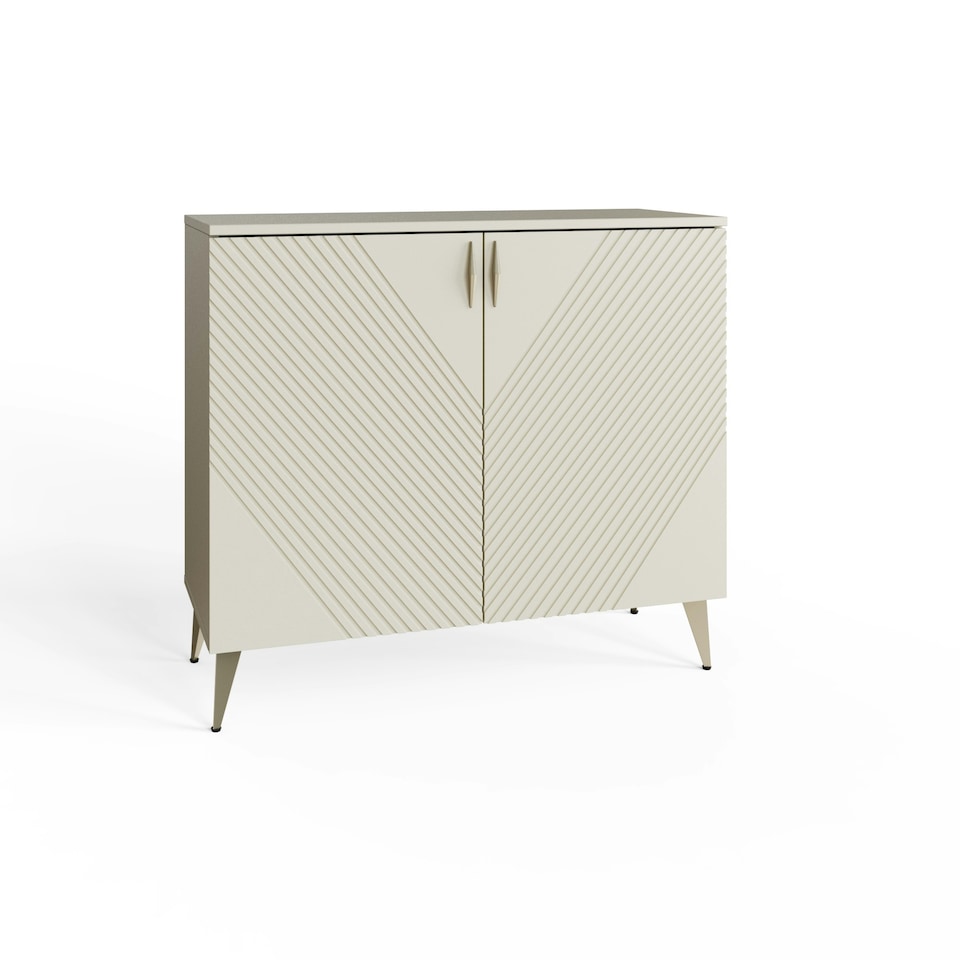 image 1 of Frank Olsen Ava Tall Sideboard Black | Black