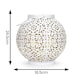 image 5 of ValueLights Solar White Outdoor Lantern | White