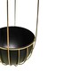 image 9 of Indoor Tall Kensington Hanging Planter Bronze