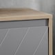 image 8 of HOMCOM 60x60cm Under-Sink Storage Cabinet w/ Adjustable Shelf 2 Doors Cabinet 