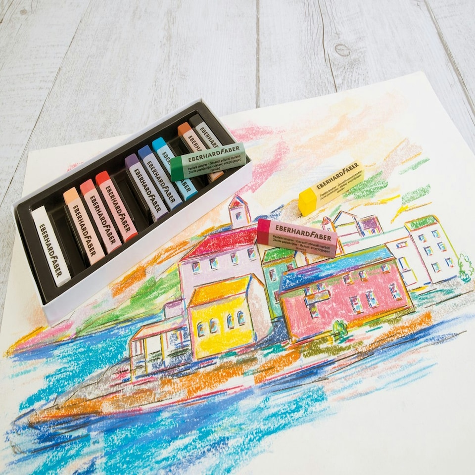 image 1 of EFA SOFT PASTEL CARD BOX 24 N/A