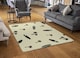 image 2 of Surf Board & Palm Silhouettes Rug | Multi