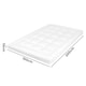 image 2 of Lavio 1000GSM Microfibre Mattress Topper King 10CM Washable with Elastic Strap