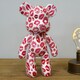 image 2 of Gifts Direct 2 U White Kiss Bear Ornament 22cm