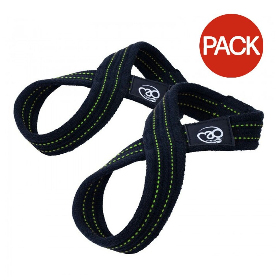 Fitness Mad Lifting Strap (Pack of 2) - Navy - One Size