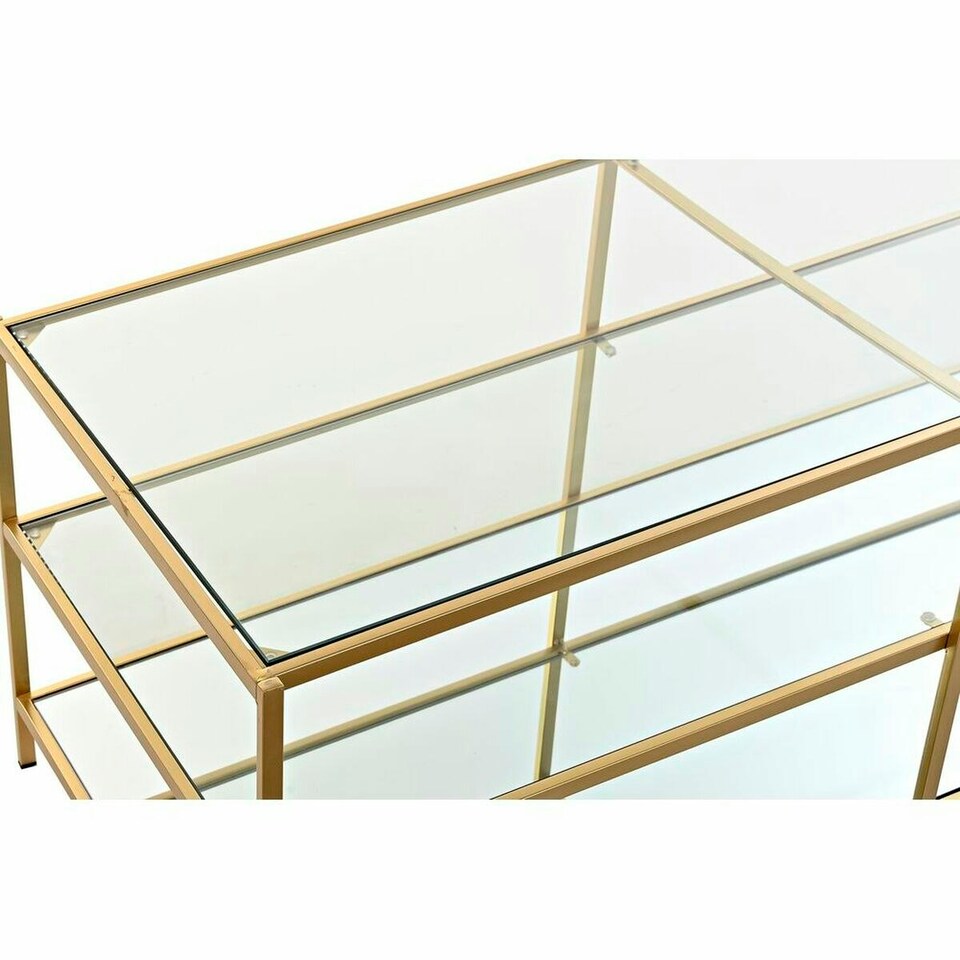 image 1 of Centre Table DKD Home Decor Golden 120 x 50 x 45 cm Mirror Metal N/A