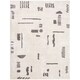 image 2 of LIVABLISS Fossay Shaggy-Washable Modern High Pile Rug 120 x 170 cm | Beige Charcoal