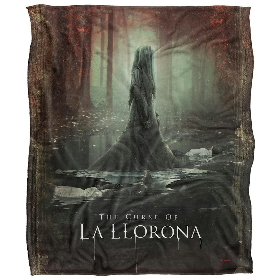 image 1 of The Curse Of La Llorona Movie Poster Blanket - Multicoloured - One Size