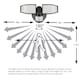 image 6 of Xtralite NiteSafe Motion Sensor Outdoor LED Light Battery Powered Flood Light
