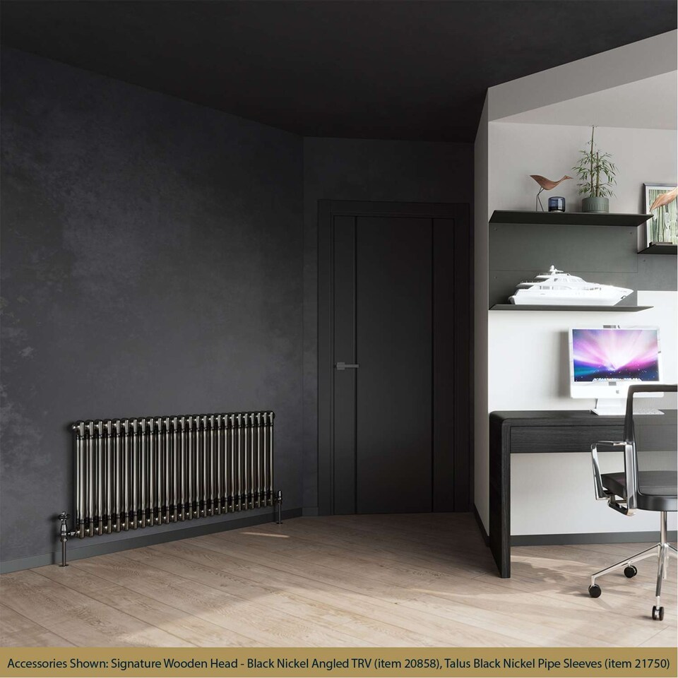 image 1 of Alpha - Raw Metal Column Radiator H600mm x W1164mm 2 Column