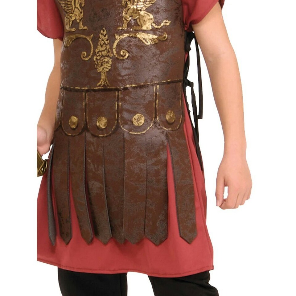 image 1 of Bristol Novelty Boys Gladiator Costume - Brown/Red - 3-4 Years 3