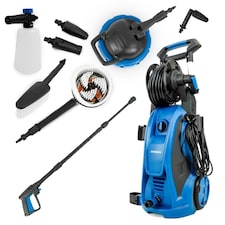 Hyundai 180Bar/ 2610psi Electric Pressure Washer, 8L/min, 2400W High-Performance Jet Wash with Hose & Attachments | HYW2400E