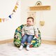 image 2 of icon Kids Dinosaur Bean Bag Chair Green Childrens Bean Bags Green
