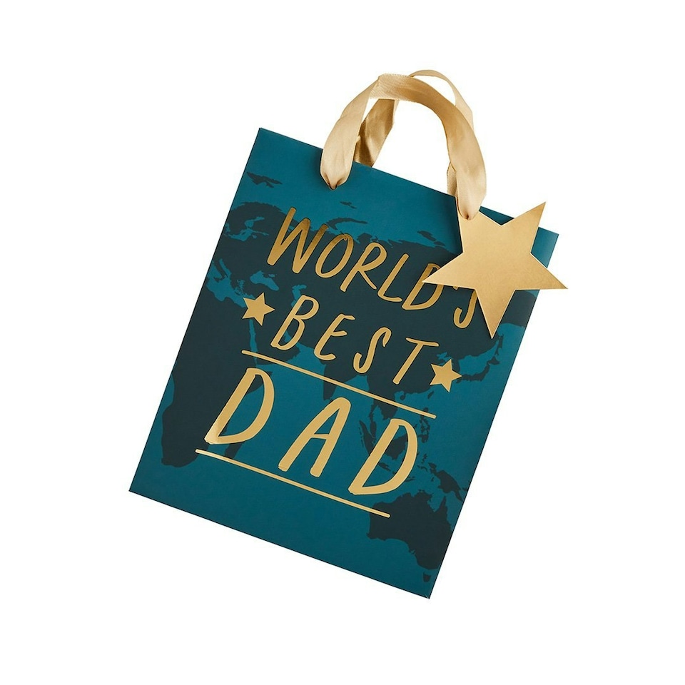 image 1 of World's Best Dad Gift Bag - Pack of 1