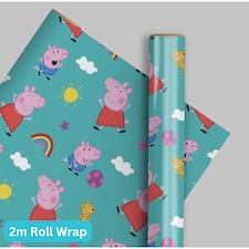 Peppa Pig Gift Wrap Roll 2m