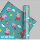 image 1 of Peppa Pig Gift Wrap Roll 2m