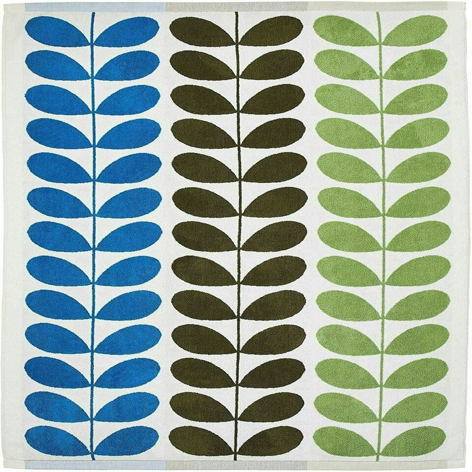 image 1 of Orla Kiely Trio Stem Riviera 70x125cm Bath Towel