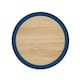 image 2 of MidOcean Abe Frosted Bamboo 500ml Bottle - Transparent Blue - One Size Blue | One Size