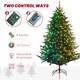 image 4 of HOMCOM 6ft Prelit Artificial Christmas Tree w/ Lights for Party Decoration