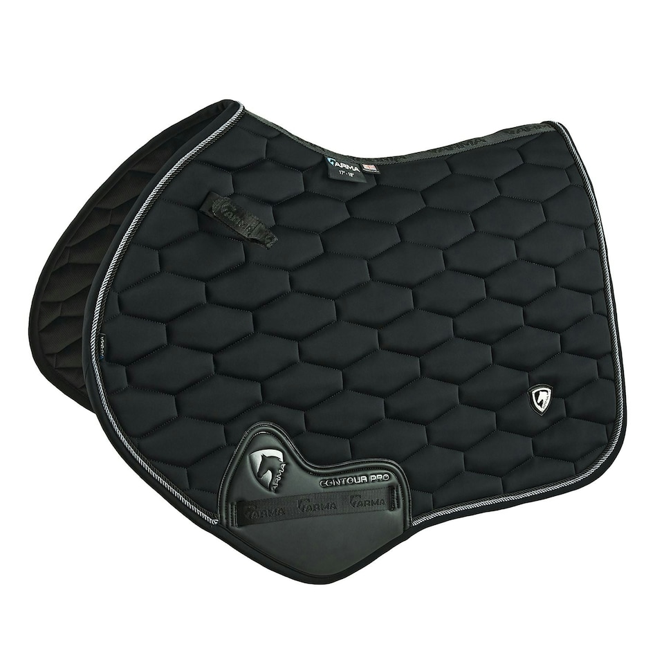 image 1 of Shires Arma Eltar Jump Saddlecloth Grey | Size: 15-16.5 Inch
Colour: Grey