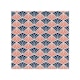 image 1 of Navy & Pink Geometric Shells Splash Back | White