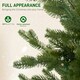image 5 of HOMCOM 2 Pcs 4ft Artificial Christmas Tree with Lights, Pot, Realistic Tips