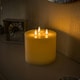 image 2 of ValueLights Candle LED candle Dimmable Cream Illuminated Decoration and Integrated LED 3W Warm White 2700K Bulb