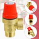 image 5 of SPARES2GO Pressure Relief Safety Valve for Alpha CB50 CD50 Boiler 3 Bar 1/2" BSP Male x Female Brass PRV