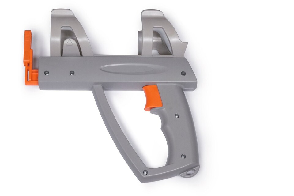 image 1 of Durable DURALINE EasyMover Handheld Marking Paint Gun | Compact Spray Can Tool