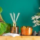 image 8 of Nicola Spring Scented Candle & Reed Diffuser Set - 350g - Sandalwood & Jasmine | Orange | Orange