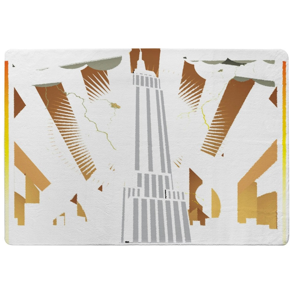 image 1 of Art Deco Skyscraper (Rug) Multi | XL: 160x230cm
