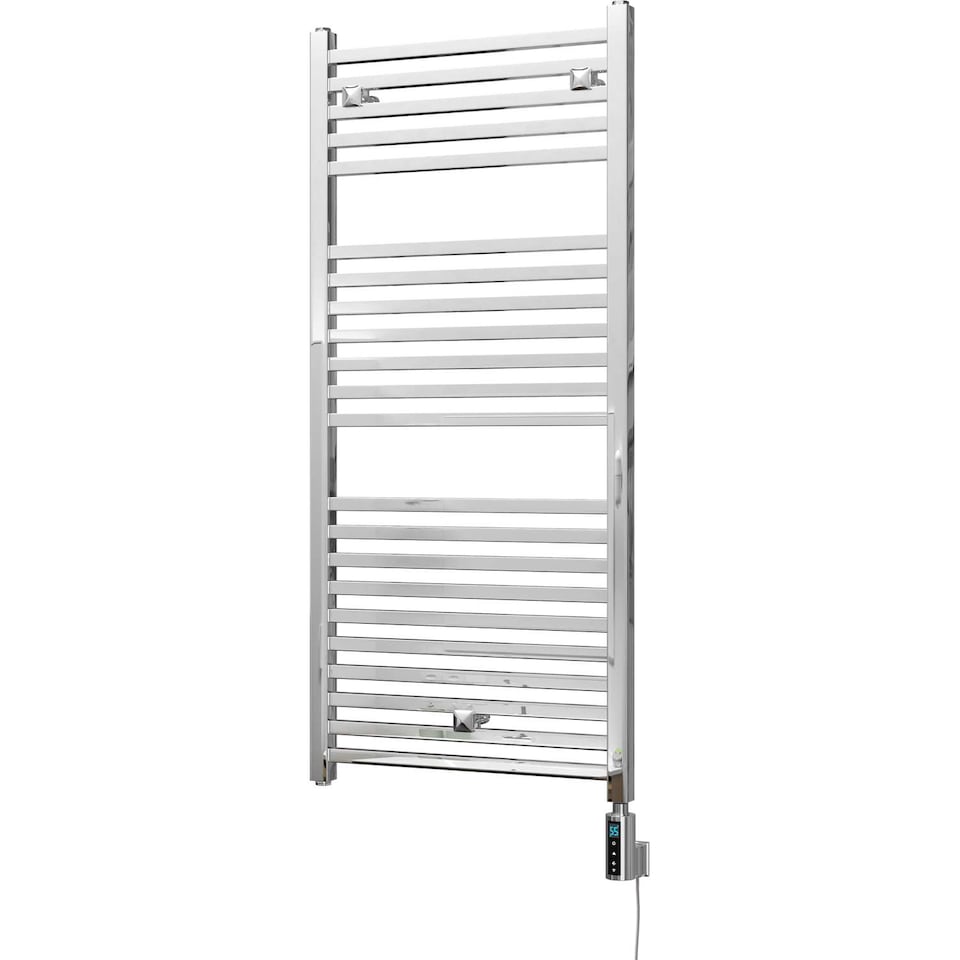 image 1 of Todi - Chrome Electric Towel Rail H1110mm x W500mm Straight 300w Thermostatic WIFI