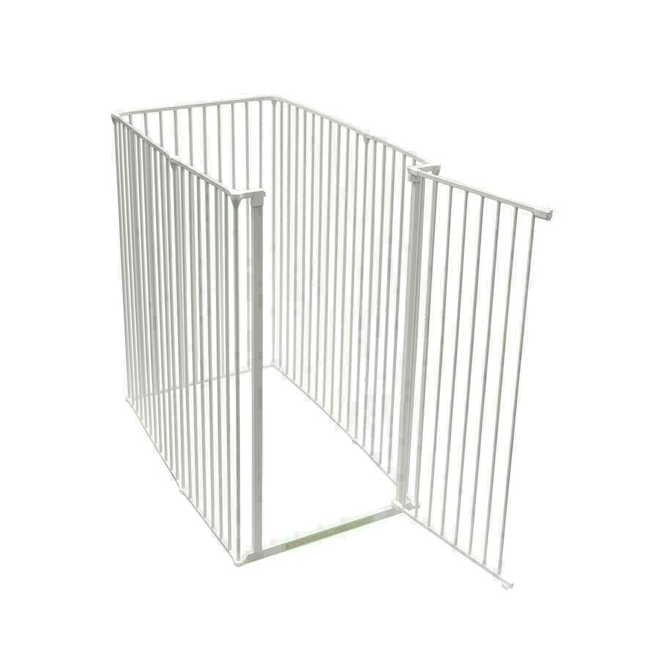 image 1 of Bettacare Extra Tall Pet Pen, 72cm x 118cm, White, 105cm High, Dog Pen for Pets, Dogs and Puppies, Easy Installation White