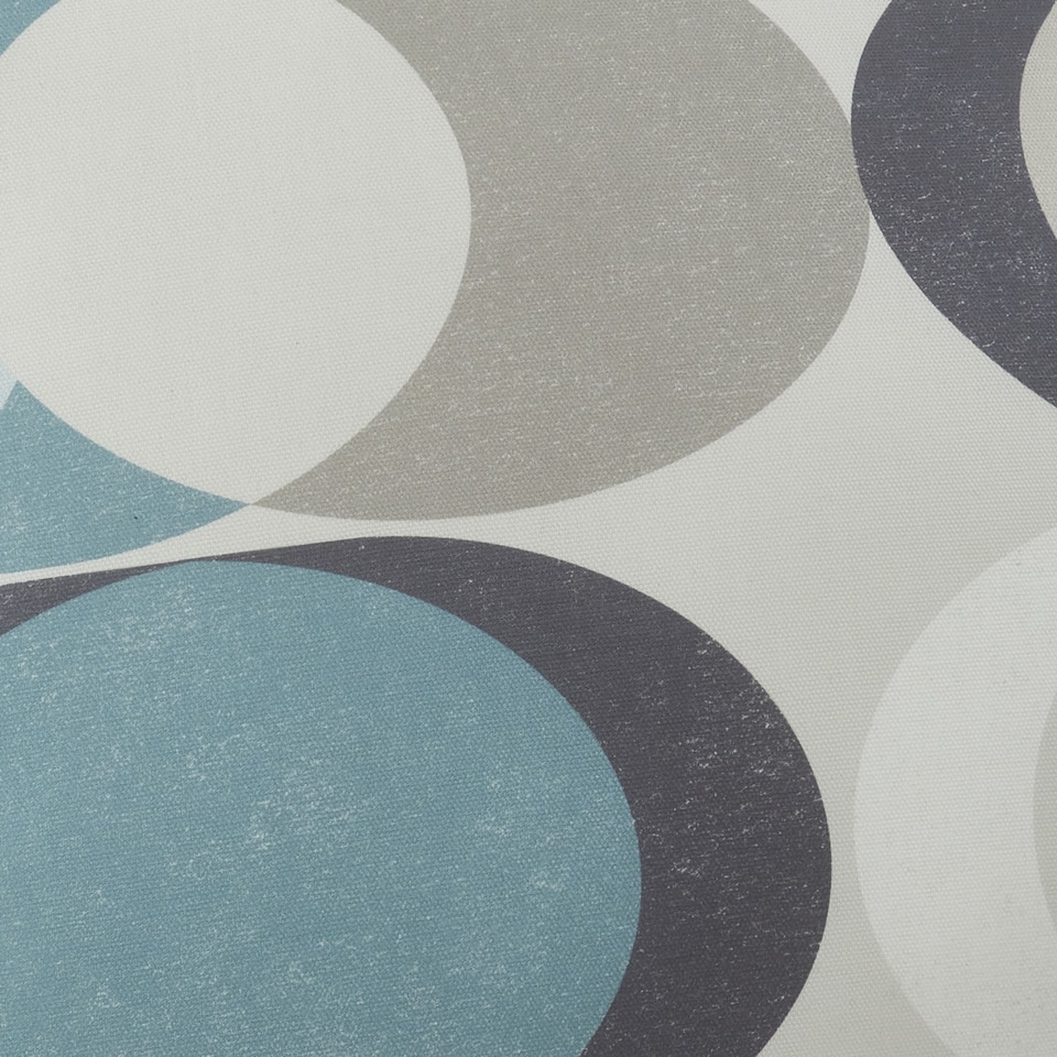image 1 of Fusion Sander Eyelet Curtains Duck Egg