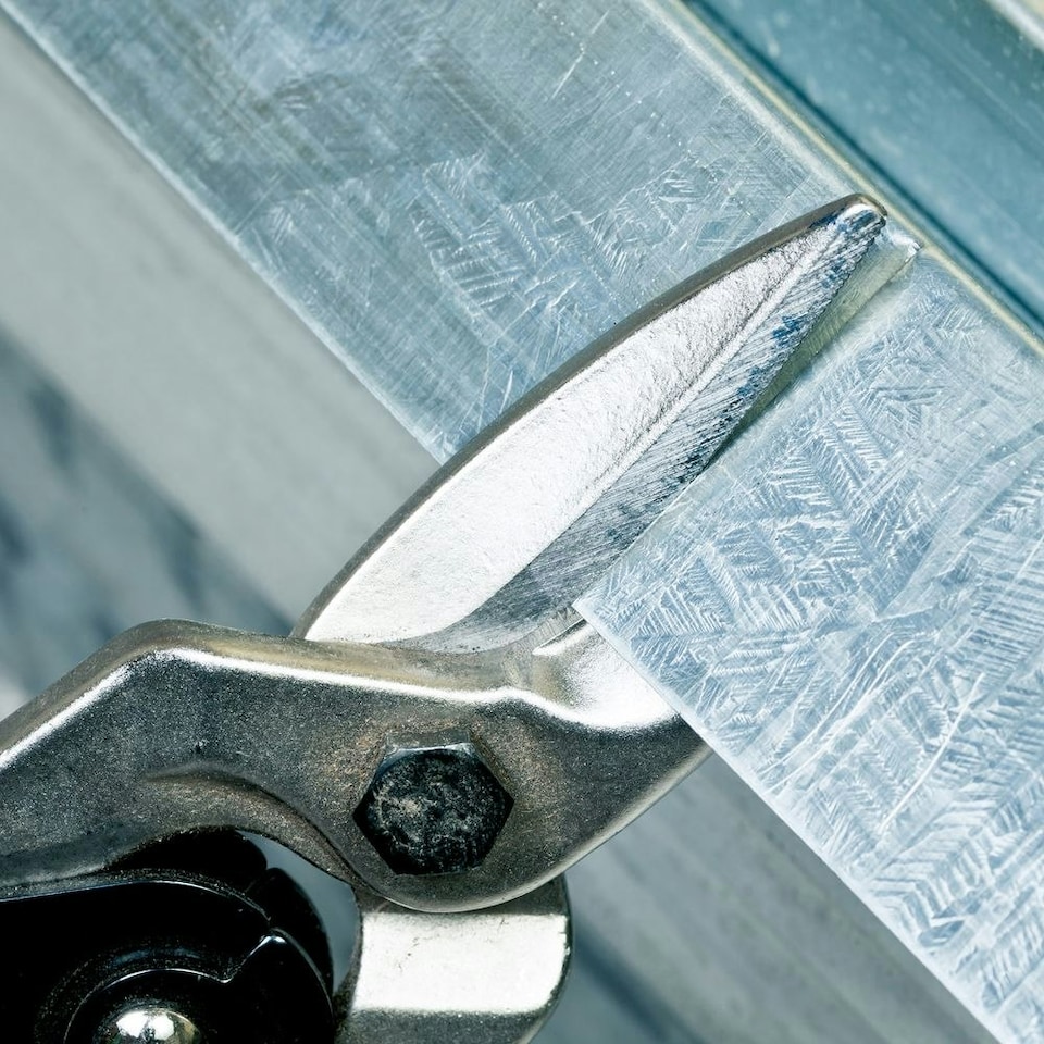 image 1 of Dekton 250mm Straight Cut Aviation Tin Snip Cut Cutting Shear Sheet Metal 10"