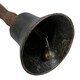 image 5 of Dinner Hand Bell School Pub Bar Shop Tea Wooden Handle Wall Mount Cast Iron