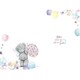 image 4 of Granddaughter Tatty Teddy Holding Bouquet of Flowers Design 18th Birthday Card
