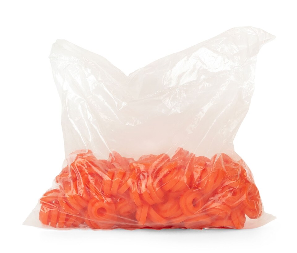 image 1 of Drybase Plaster Plugs Orange with Seals (x 150) - Specialised Fixings for Securing Plaster Mesh Membranes to Damp Walls. | Clear | Clear
