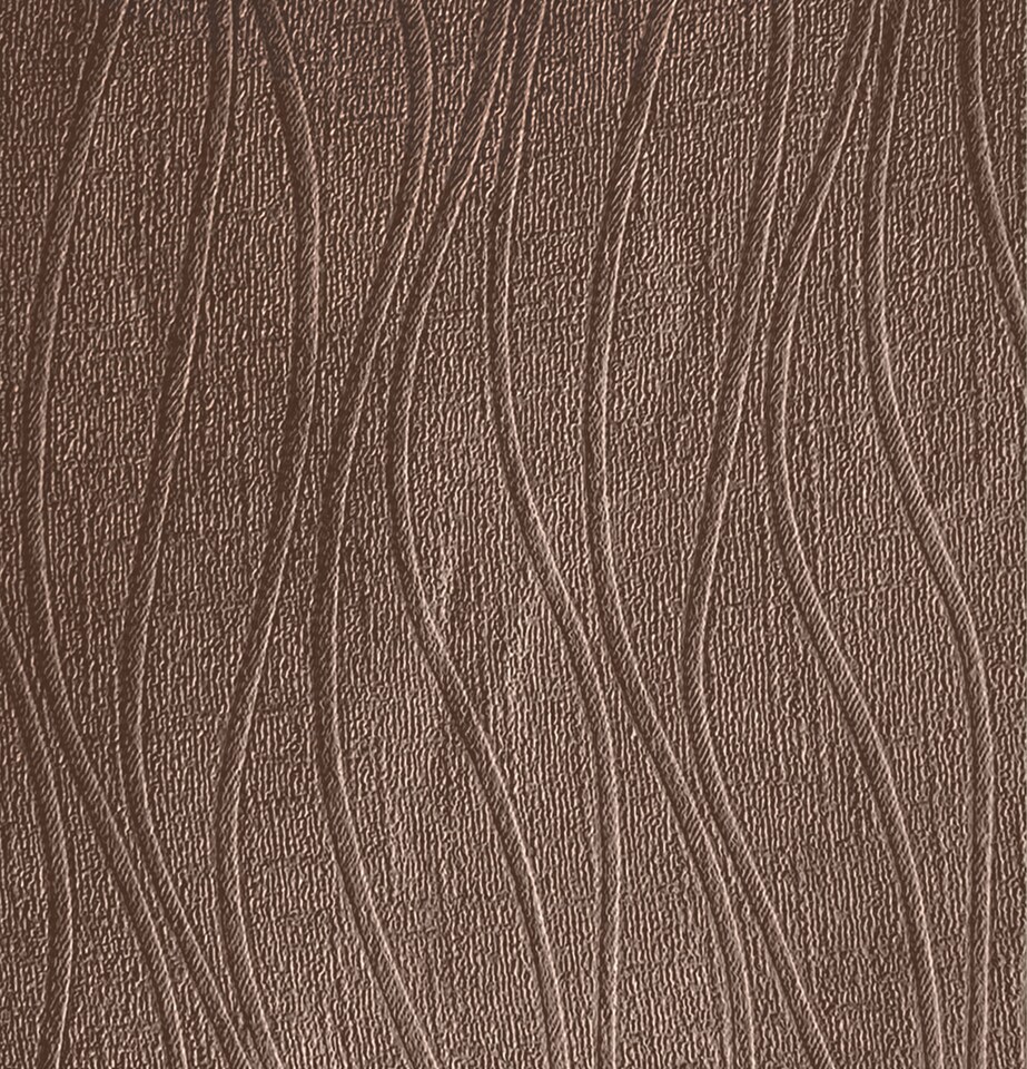 image 1 of Enhanced Living Goodwood Bronze Thermal, Energy Saving, Dimout Eyelet Curtains with Wave Pattern (PAIR) - 66 x 54 inch (168x137cm)